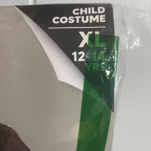 Kids Zombie Costume Cosplay XL 12-14 years with Mask Halloween New - Picture 3 of 5